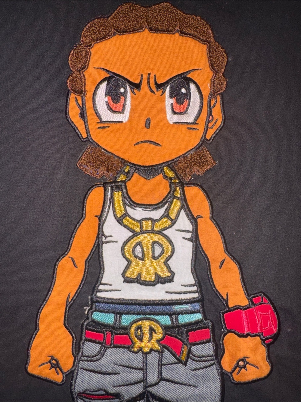 NWT The Boondocks “Riley” Black T-Shirt. Limited Edition, No Longer Made.